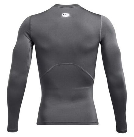 Компрессионная одежда Under Armour HeatGear Armour Comp Long Sleeve — castlerock/white