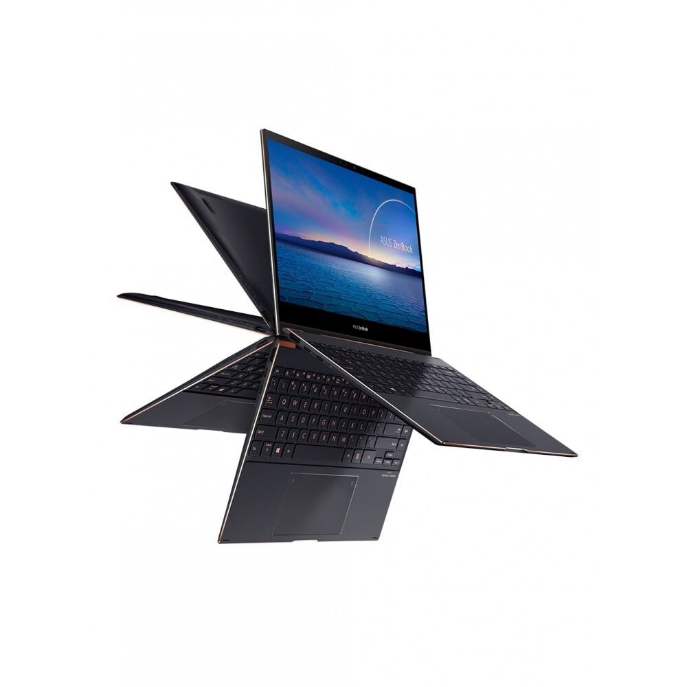 Ноутбук Asus ZenBook Flip S UX371EA-HL294T Black Core i5-1135G7/16G/512G SSD/13,3"; UHD OLED Touch/WiFi/BT/NumberPad/Win10 90NB0RZ2-M08610