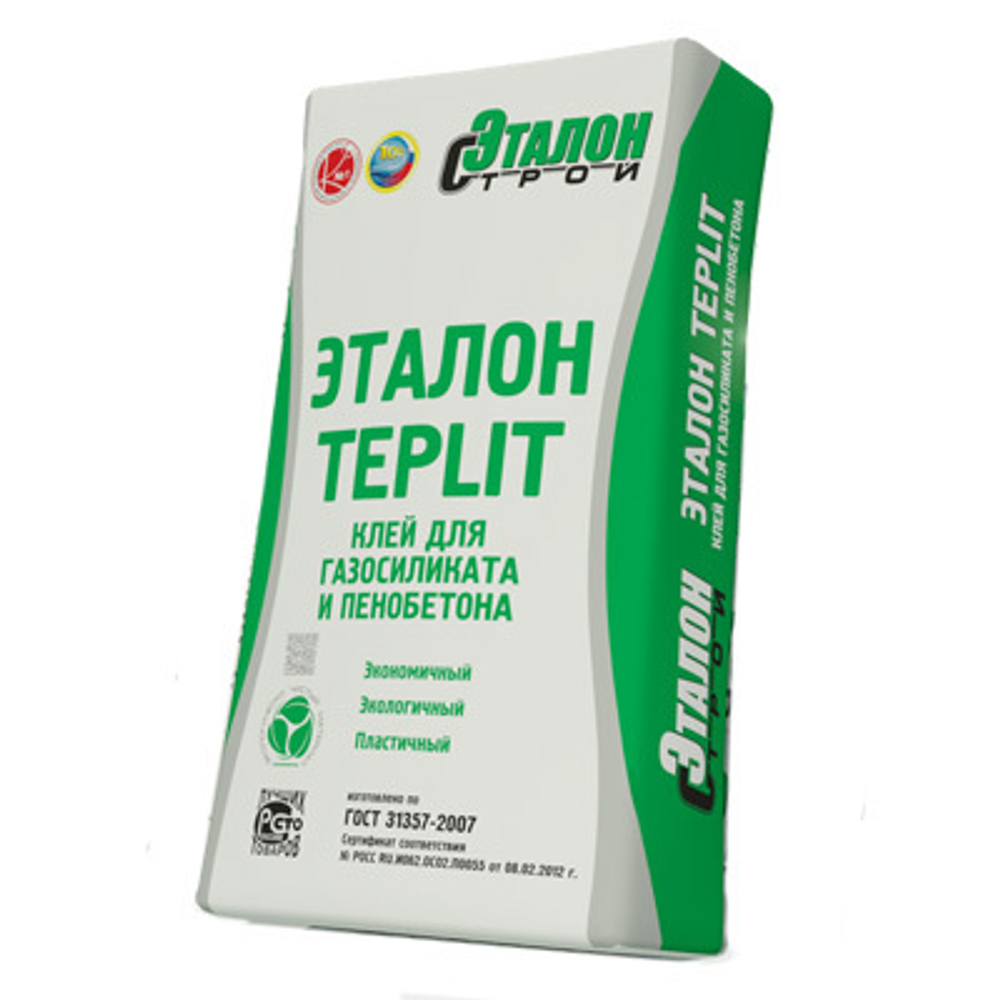 Клей для пеноблока Эталон Teplit Зима 25 кг