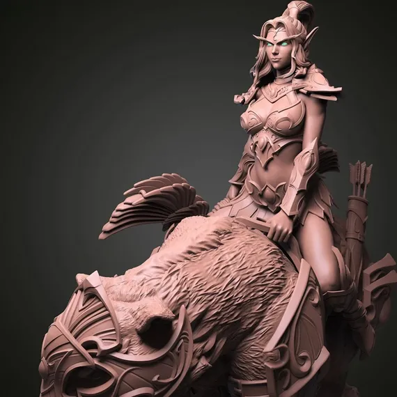 Tyrande Ashalah Rider - World of Warcraft