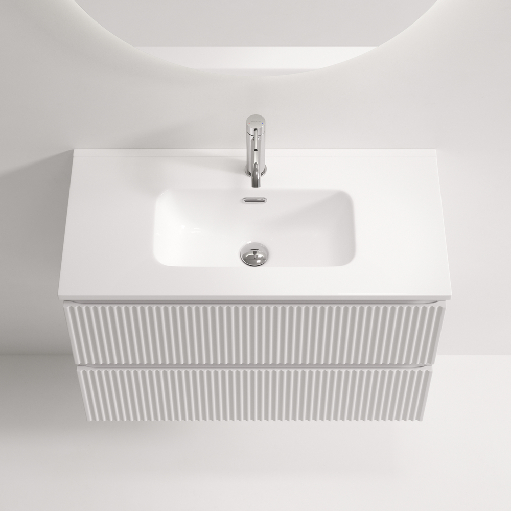 Тумба подвесная Sancos Snob R 790х390х500, Bianco, SNR80/39W, арт. SNR80/39W