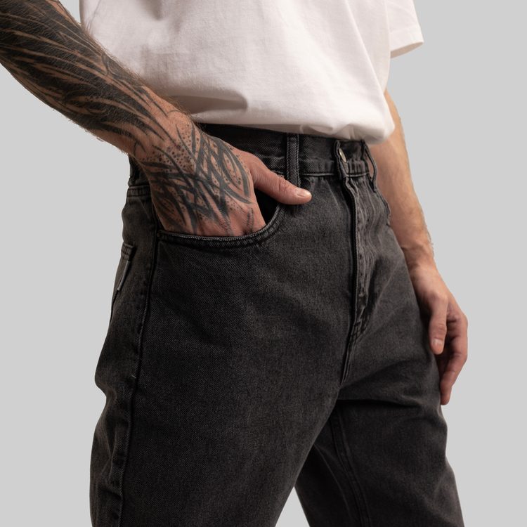 Джинсы мужские Sailor Paul Relaxed Fit Jeans артикул:jeans_grey - купить в магазине Дайс