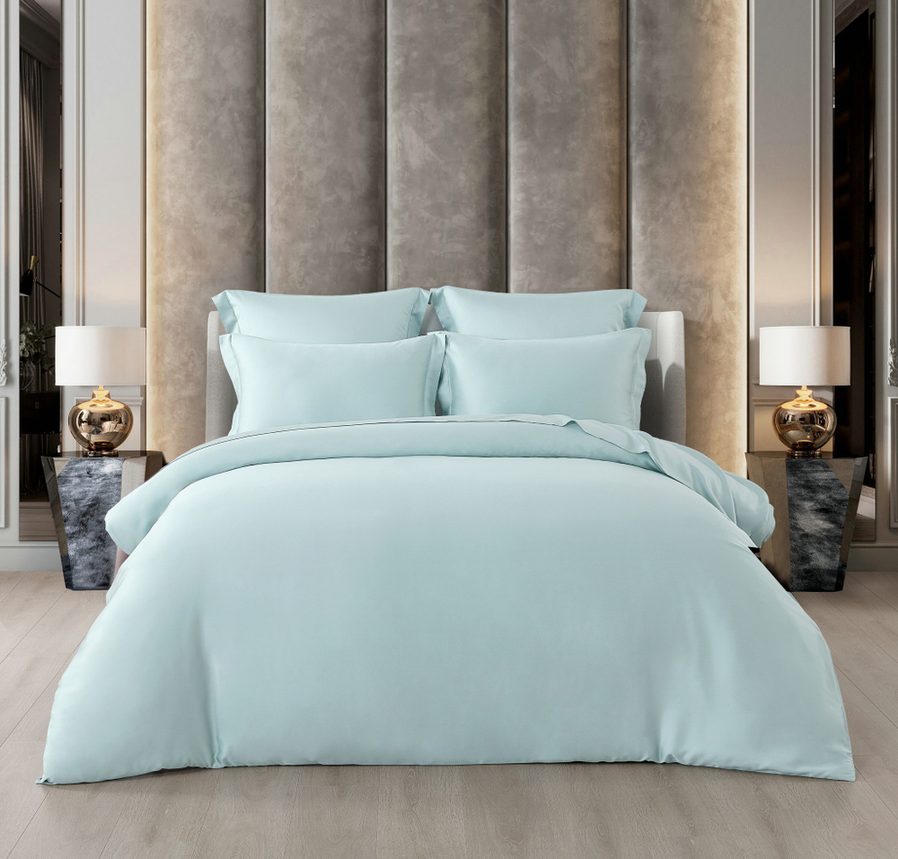 Постельное белье семейное Luxe Dream Sensa Mint T1022F