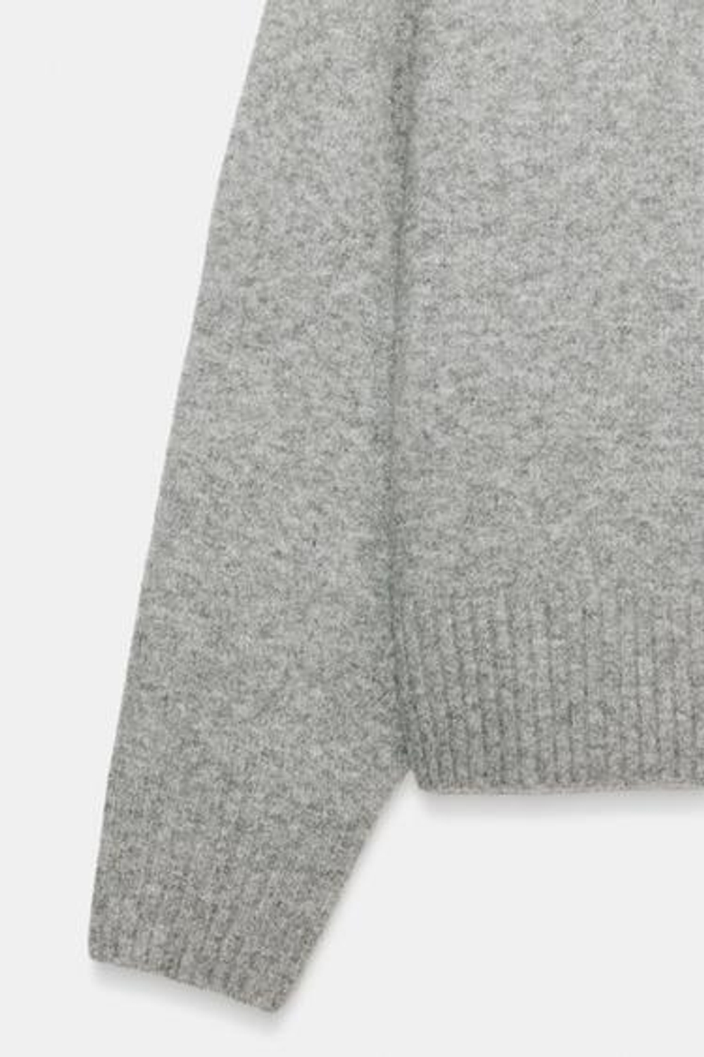 Мягкий трикотажный свитер - ZARA