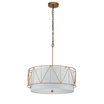 Подвесной светильник 3*E27 V000274 золото Charme Indigo