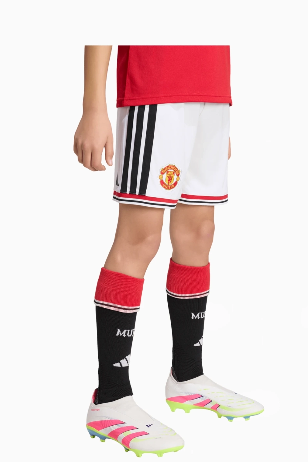 Шорты adidas Manchester United 26/27 Home Junior - белый