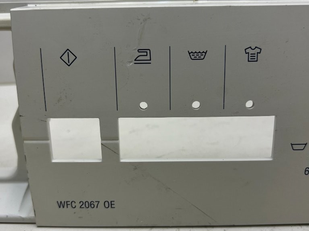 WFC2067OE кт81 Лицевая панель для стиральной машины Bosch WFC2067OE б/у