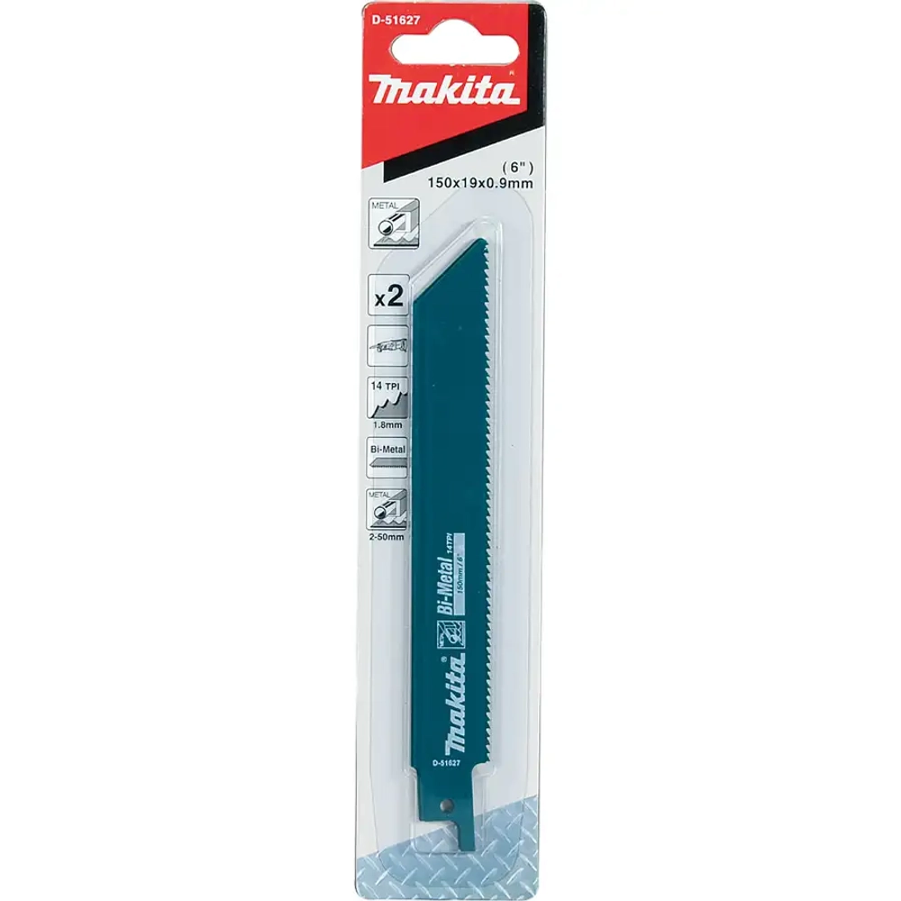 Сабельная пилка для металла 152x0,9x14TPI Makita D-51627