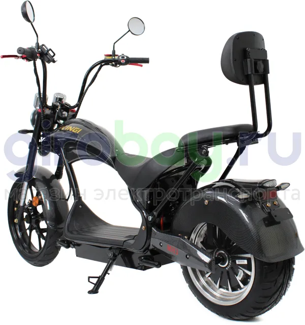 Электроскутер IKINGI HARLEY CHOPPER 4000W (60V/30Ah) - Чёрный фото №5