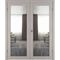 Купить Двустворчатая дверь Atum Pro 32 Stone Oak с зеркалом с внешней стороны
