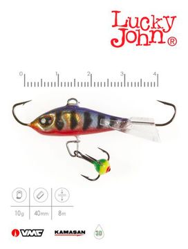 Балансир Lucky John BALTIC 4 с тр. 40мм/114 блистер