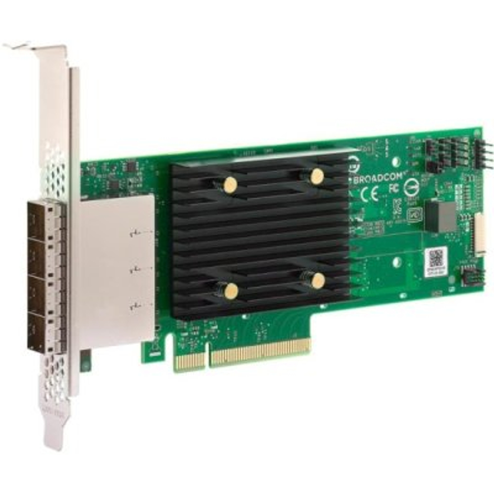 Внешний HBA-адаптер Broadcom (LSI) Tri-Mode 9500-16e SGL (05-50075-00)