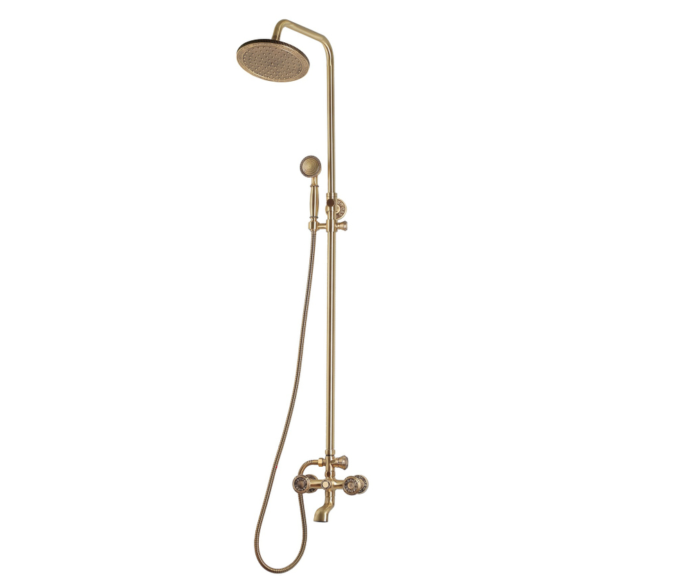 Комплект двухручковый для ванны и душа Bronze de Luxe 10121R