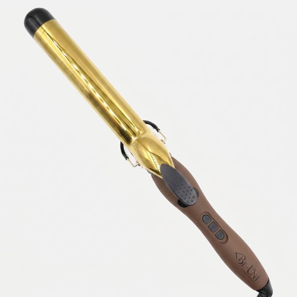 NFC Плойка 32 мм с чипом BE-UNI А738 L Gold Titan NFC Brown золотая титановая 80-220ºC