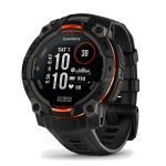 Умные часы Garmin Instinct 3, 45mm, Solar Black with Black Band (010-02934-00)