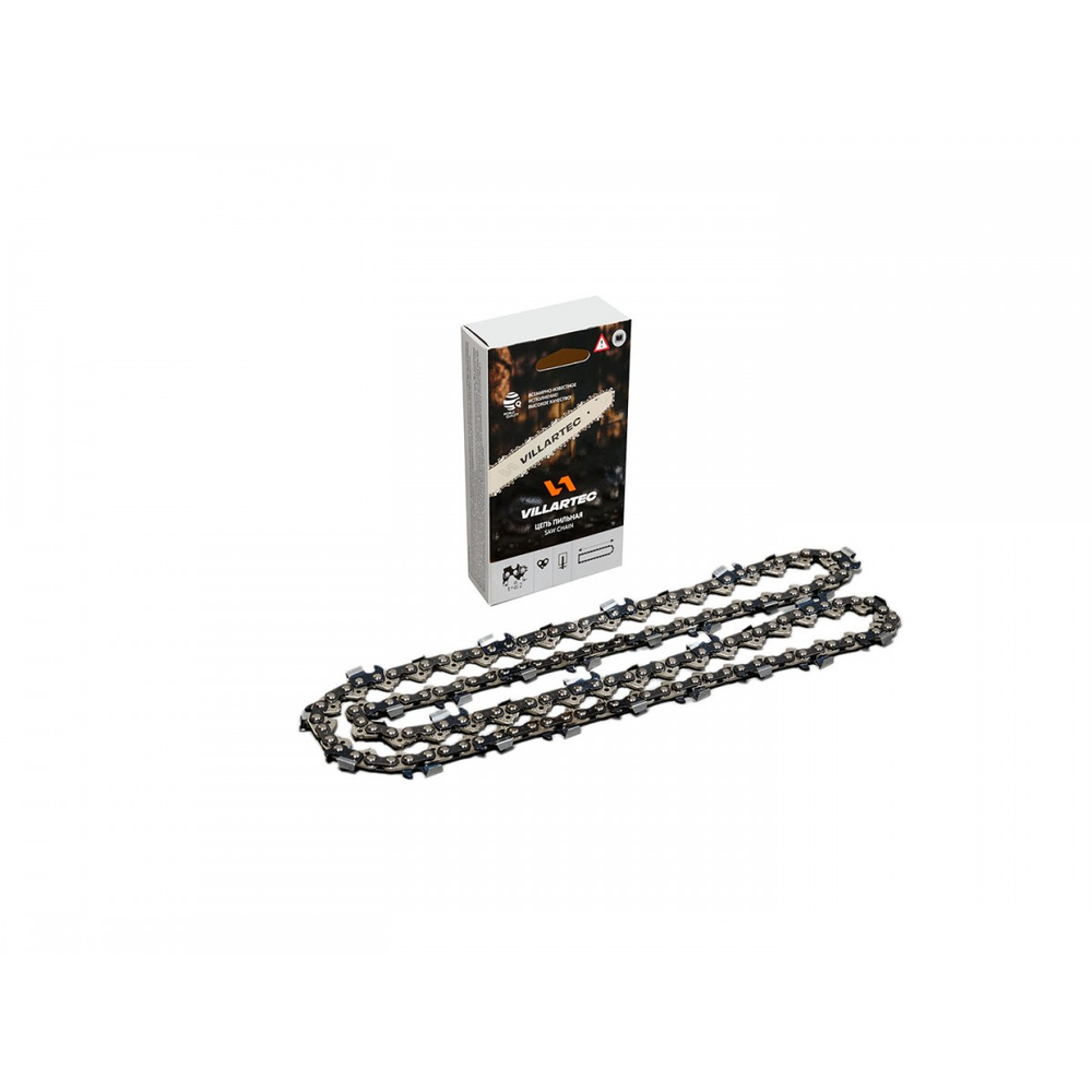 Цепь VILLARTEC 75S 72 зв 3/8" 1.6 мм