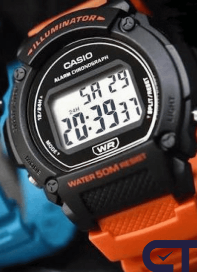Casio W-219H-4A — унисекс наручные часы