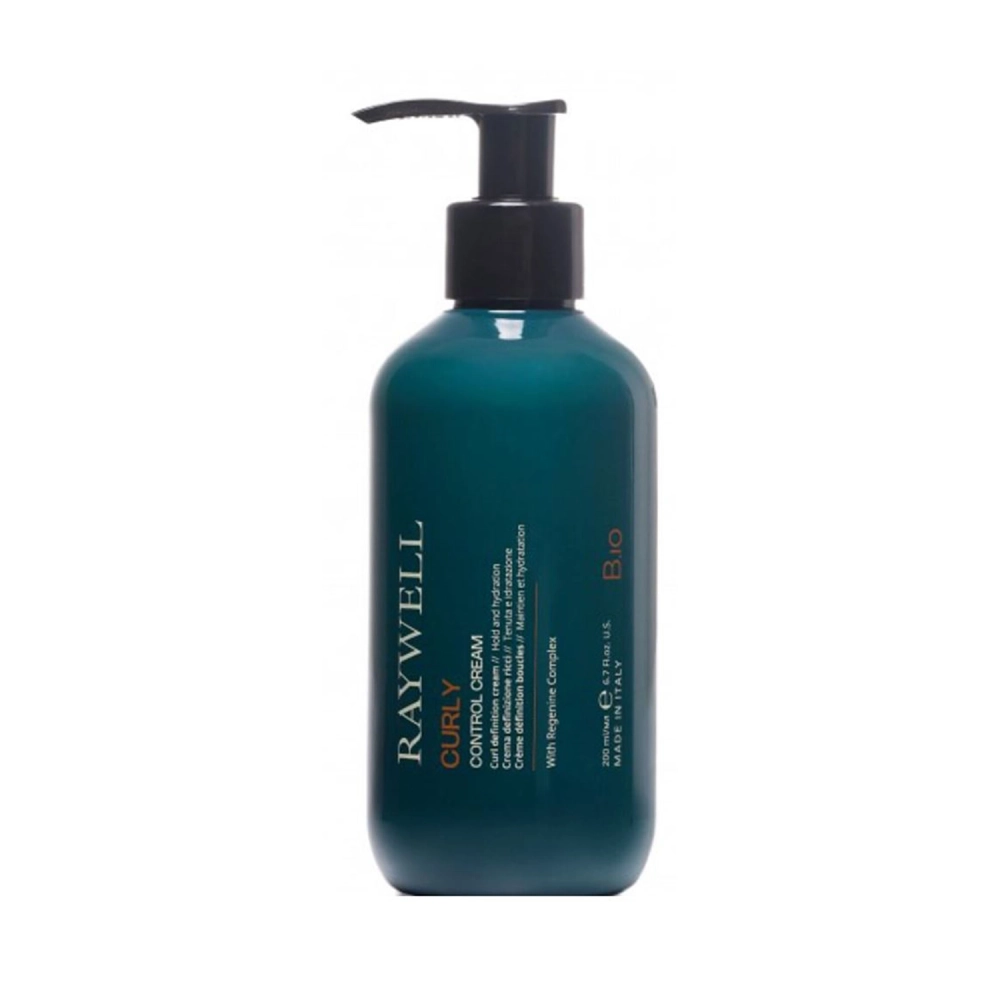 Raywell Curly Control Cream Несмываемый крем для укладки вьющихся и кудрявых волос 200 мл