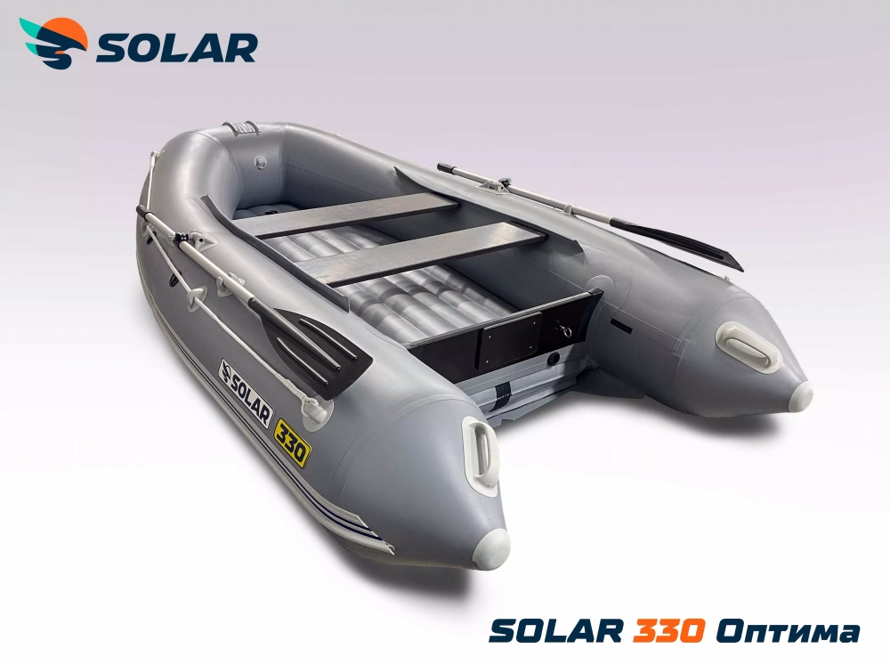 Лодка надувная моторная solar-330 к (оптима)