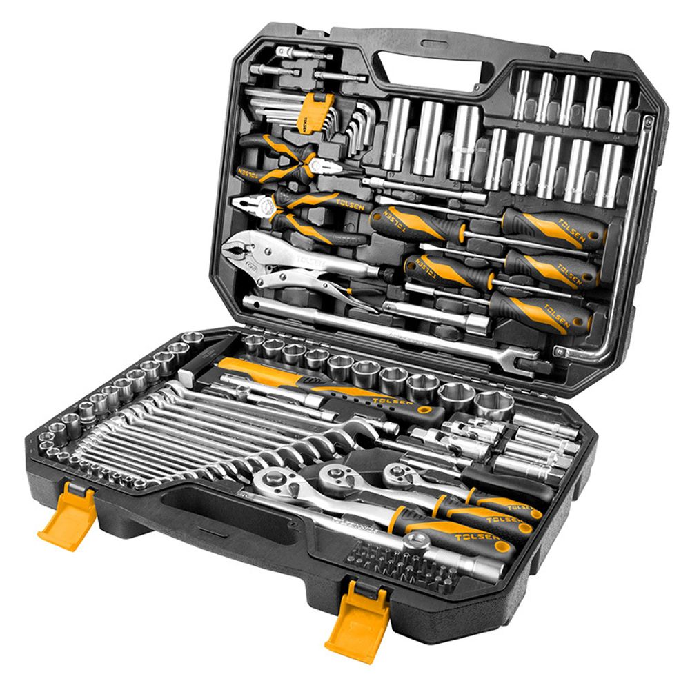 TOLSEN (TT85355) Набор инструментов универсальный, 137 предметов TOLSEN (TT85355) Набор инструментов универсальный, 137 предметов