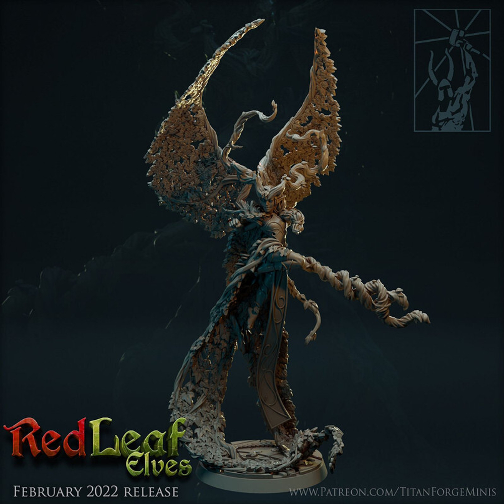 Grand Alliance Order Sylvaneth Gossamid Archers миниатюра для dnd, днд, pathfinder, фентези, Настольная игра, НРИ, Варгейм, РПГ