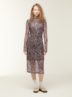 Платье Zebra Print Mesh
