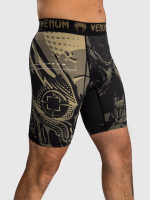 Шорты компрессионные Venum Midnight Fury Black/Grey/Silver