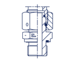 Штуцер FNE DS10 BSP3/8" CAST