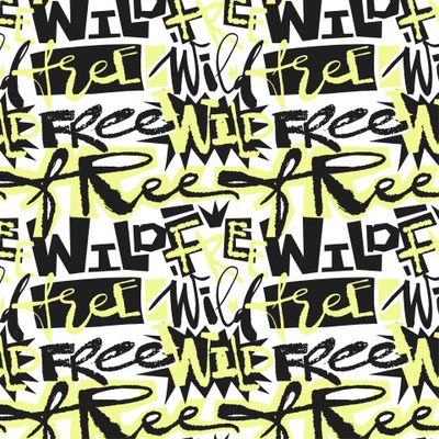 Леттеринг wild free