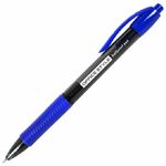 Ручка шариковая автоматическая Brauberg Office style, синяя, 0.7мм, грип