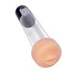 Автоматическая вакуумная помпа-мастурбатор Blowjob Auto Sucker&Penis Enlarger Pump (Цвет: прозрачный)