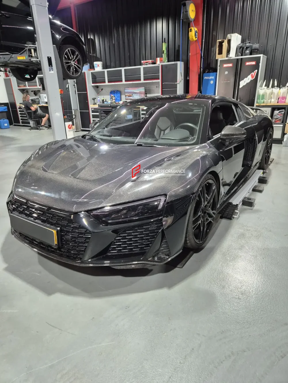Карбоновый капот для AUDI R8 4S 2015-2018 | 4S Рестайлинг 2019+ Ауди обвес