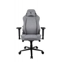Компьютерное кресло (для геймеров) Arozzi Primo Woven Fabric - Grey - Black logo (PRIMO-WF-GYBK)