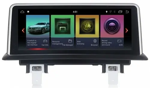 Магнитола для BMW 1-серии (E87) 2006-2009 (экран CCC) - Airok RW-2708C/CC монитор 10" на Android 9, и