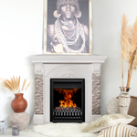 Каминокомплект Real Flame Athena Corner GR с очагом 3D Oregan (угловой)
