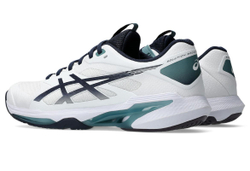 Мужские кроссовки теннисные Asics Solution Speed FF 4 - white/midnight