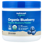 Nutricost, органический порошок из голубики, без добавок, 227 г (8,1 унции)