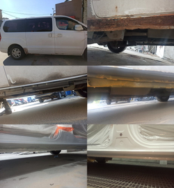 Порог Hyundai (Grand) Starex, H1 2007-2019 (0,8мм)