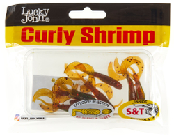 Твистеры съедоб. искусст.  LJ Pro Series Curly Shrimp 2,0in (05.00)/PA16 10шт.