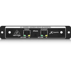 Behringer X-DANTE - карта расширения Dante для  X32, для записи и воспроизведения до 64 кан. аудио
