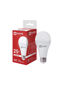 Лампа светодиодная LED-A65-VC 25Вт грушевидная 4000К нейтр. бел. E27 2380лм 230В IN HOME 4690612024080
