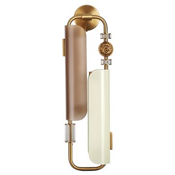 Бра 10W 2500K 5467/10WL белый/коричневый/античная бронза LION Odeon Light Exclusive