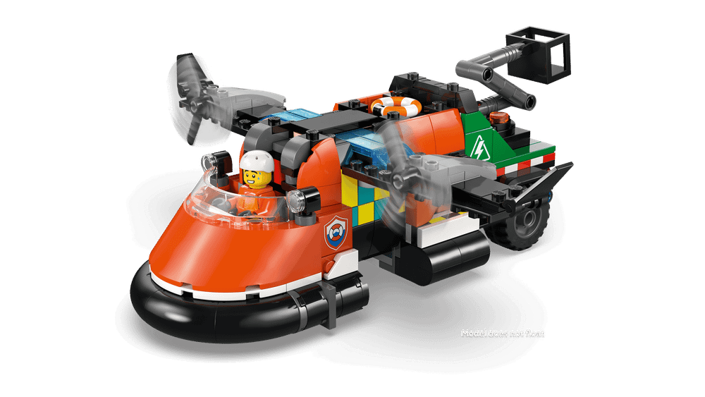 Конструктор LEGO City 60505 Airplane, Service Truck & Hovercraft Remix