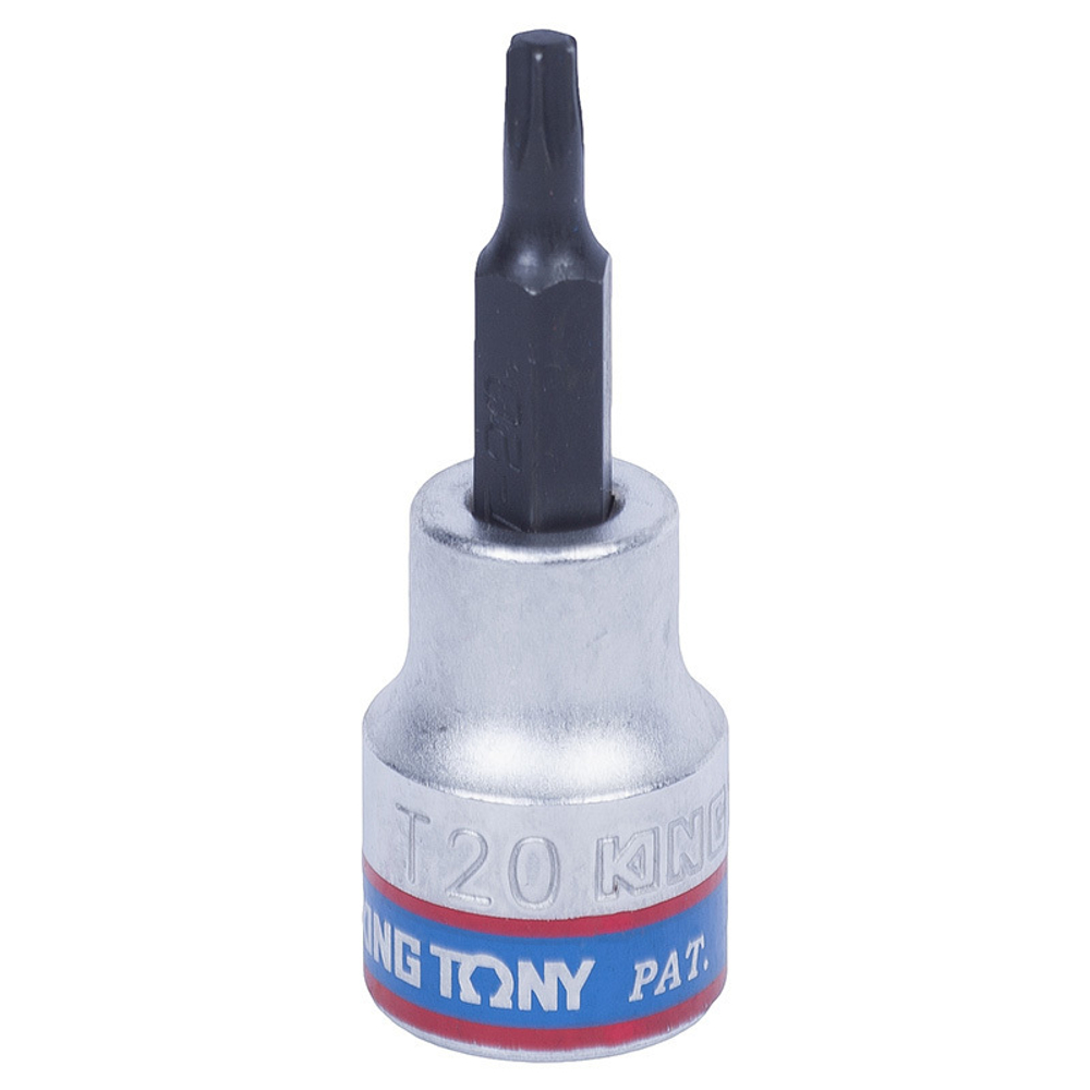 KING TONY (402320) Насадка (бита) торцевая 1/2", L = 60 мм, TORX, T20