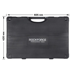 Набор инструментов 128 пр.1/4''1/2''(6гр.)(головки 4-32мм, ключи 6-32мм) RockForce##Rock FORCE RF-41282-5