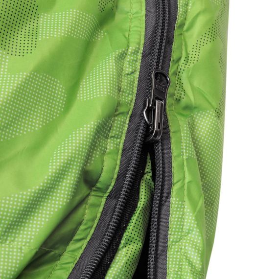 Спальный мешок пуховый PREMIER 210х80см (t-20C) зеленый (PR-SB-210x80-G)