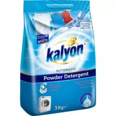 KALYON 6кг Стиральный Порошок ГОРНЫЙ БРИЗ/MONTAIN BREEZE 6кг*3
