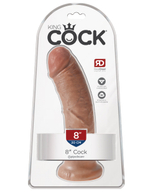 Фаллоимитатор King Cock 8" Мулат Cock - Flesh Pipedream 550322PD