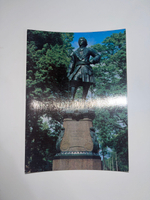 Открытка "Кронштадт/Памятник Петру I в Приморском парке"