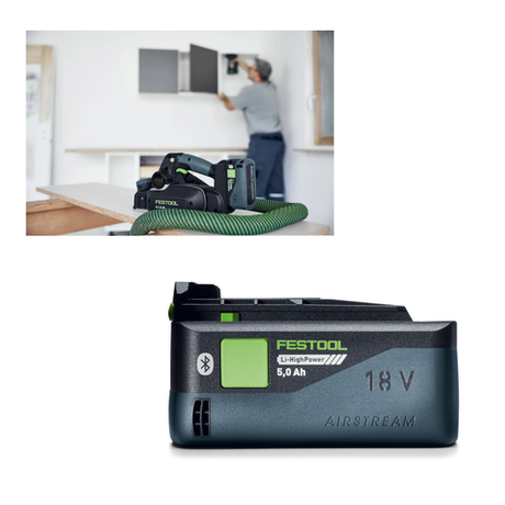 ОСЕНЬЮ ВЫГОДНО! Аккумулятор FESTOOL BP 18 Li 5,0 HP-ASI с функцией охлаждения AIRSTREAM 578519